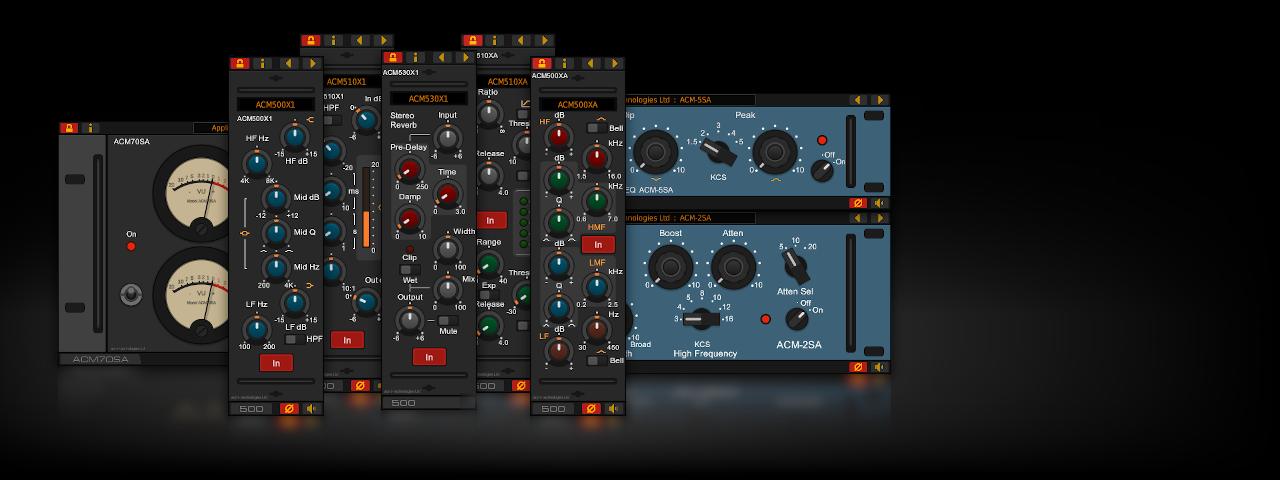 The ACMT analogue modelled plug-ins collection for Windows and Linux