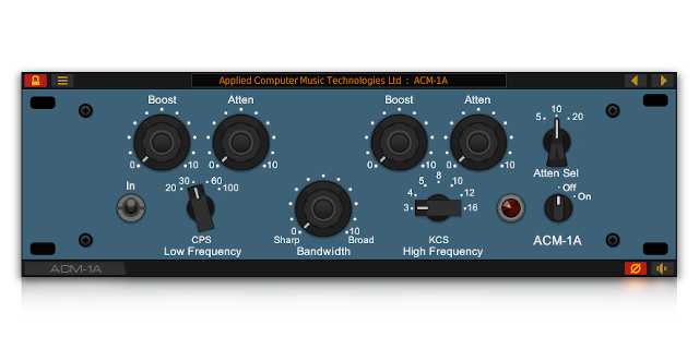 ACM-1A Program Equalizer Plug-In Preview