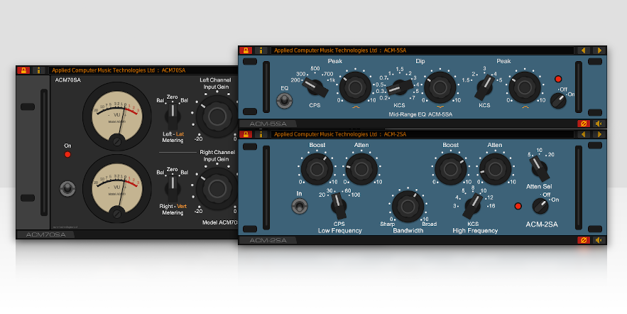 The ACM-SA Series Plug-Ins - The best analogue modelled VST plug-ins for Linux