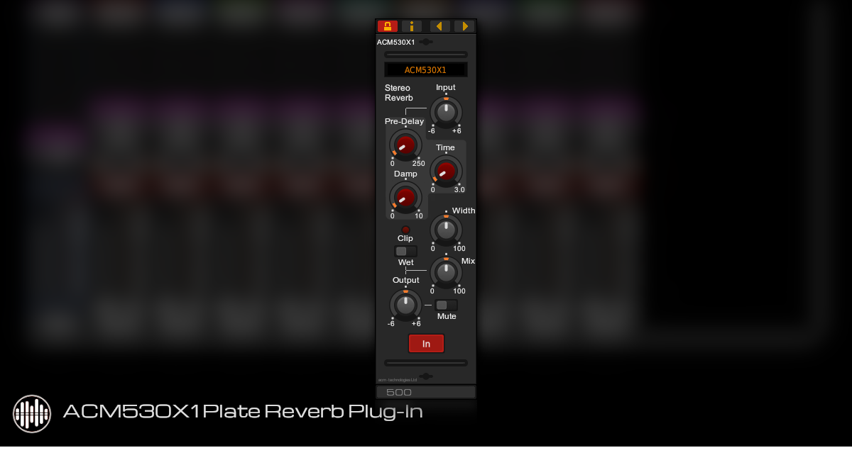 Acmi Reverb Applied Computer Music Technologies Ltd | ACM530X1 - Stereo Reverb VST ...